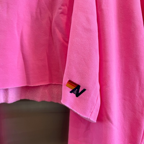 NWT Aviator Nation SET Malibu Chili Cook Off 2023 Neon Pink Sweatsuit matching - Picture 3 of 16